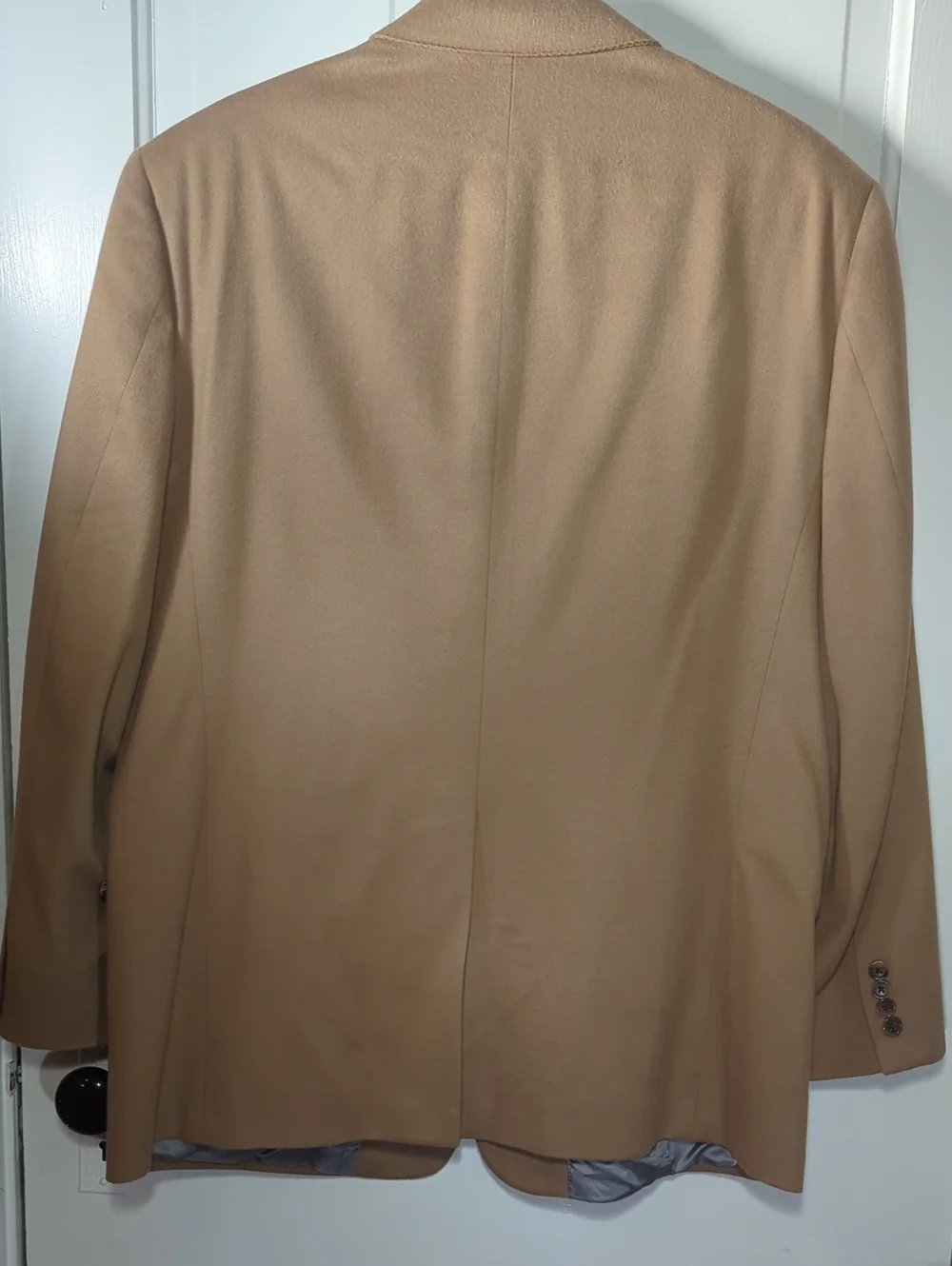 Hart Schaffner Marx Loro Piana 100% Cashmere Blazer Tan 46R